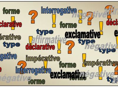 Types et formes de phrase: quelles différences ?